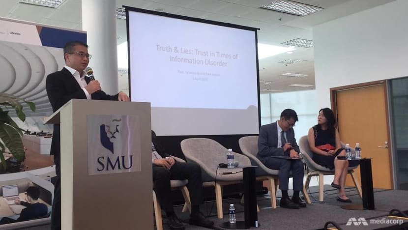 New law tackling online falsehoods not meant to create ‘chilling effect’ in public discussions: Edwin Tong New law tackling online falsehoods not meant to create ‘chilling effect’ in public discussions: Edwin Tong