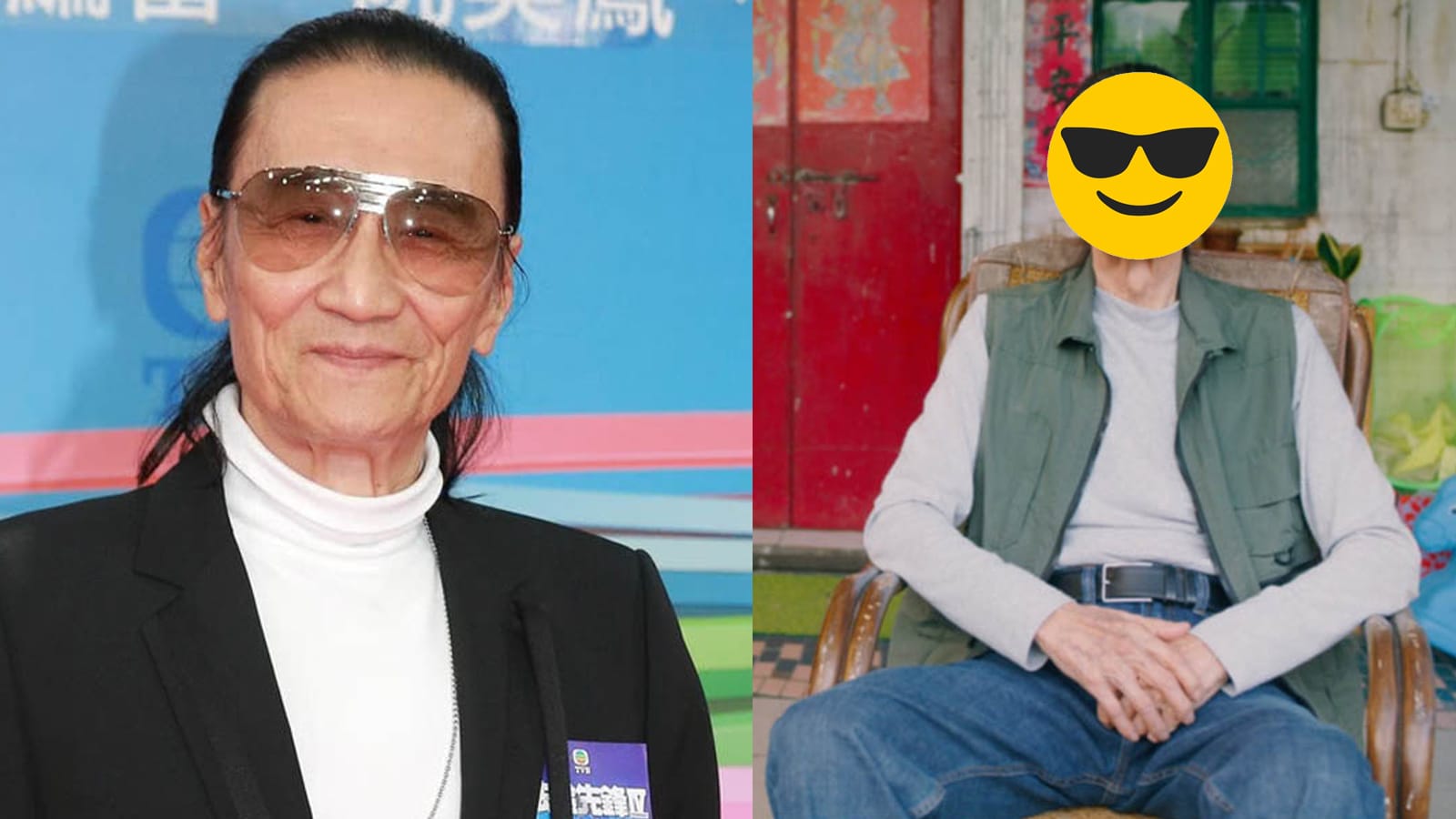This Is What Patrick Tse, 84, Looks Like Without His Sunglasses
