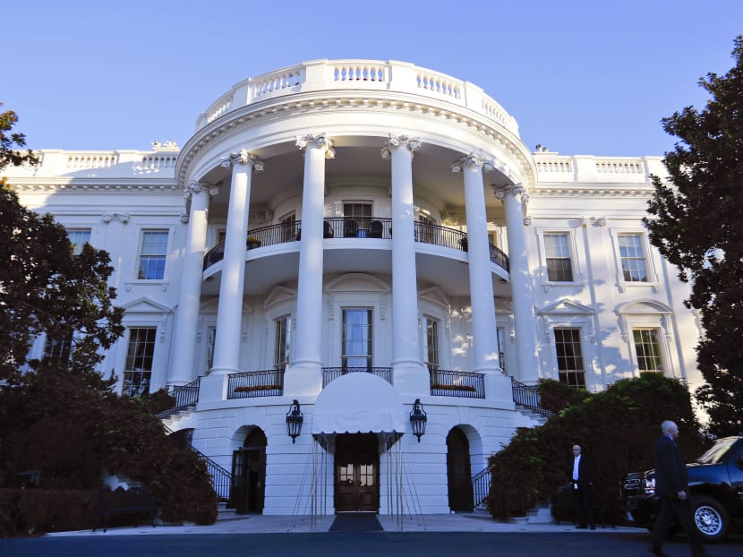 The White House as seen on Nov 8, 2016 in Washington. Photo: AP