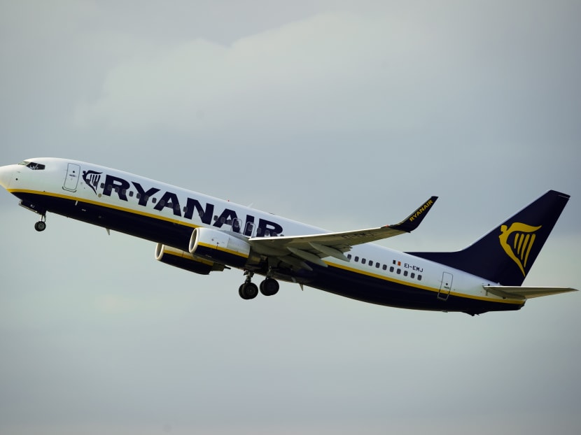 AFP file photo of a Ryanair plane