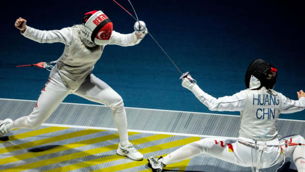 Fencing: Singapore women’s foil team fall to China in Asian Games quarters