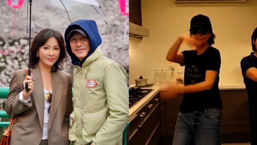 Carina Lau Dances To Anti-COVID-19 Song; Gets Asked About Tony Leung's Whereabouts Instead