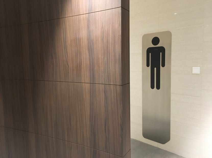 The former teacher, 49, took more than a hundred videos of boys and men using the toilets. The former teacher, 49, took more than a hundred videos of boys and men using the toilets.
