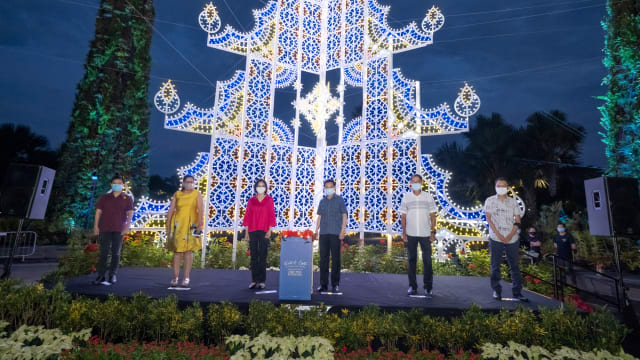 【相册】圣诞仙境2020 九座灯饰设在滨海湾花园