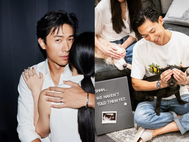 Actor Desmond Tan and wife expecting first child and he’s already bought 'daddy’s girl' her first gift