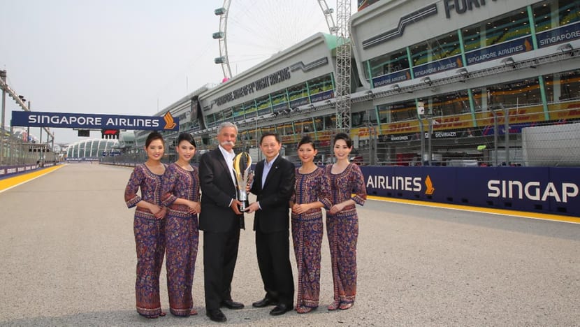 Singapore Airlines extends Formula 1 Grand Prix title sponsorship until 2021 Singapore Airlines extends Formula 1 Grand Prix title sponsorship until 2021