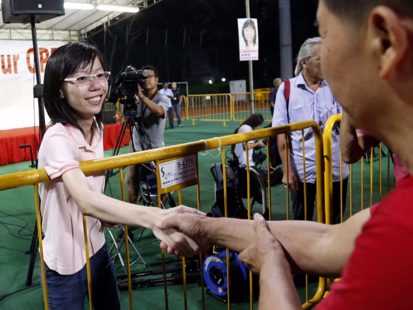Gallery: Independent candidate Han Hui Hui holds her first GE2015 rally