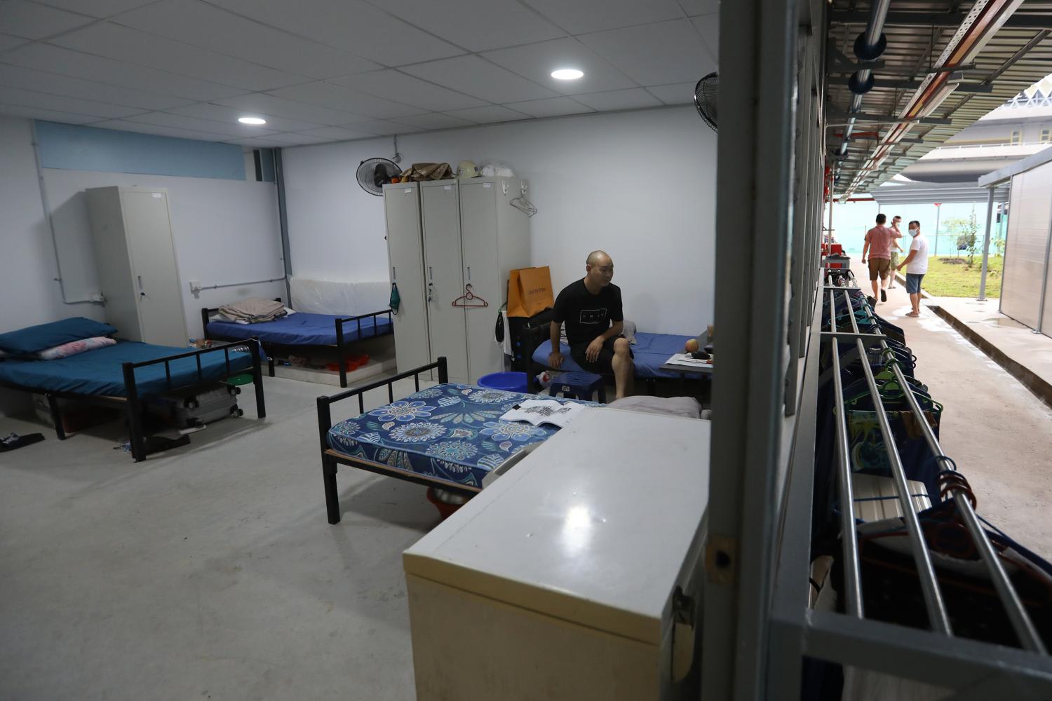 A view of a workers' dormitory in Tuas. A view of a workers' dormitory in Tuas.