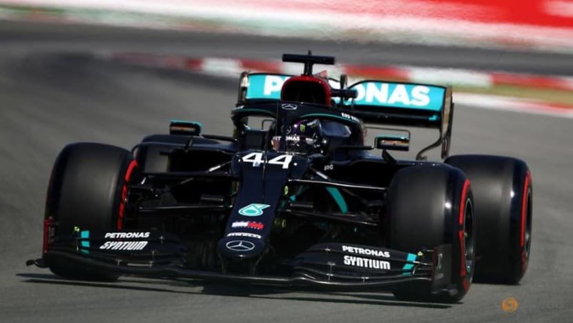 Hamilton fastest on a sweltering Spanish afternoon Hamilton fastest on a sweltering Spanish afternoon