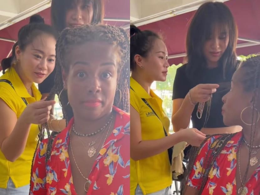 American singer Kelis shares video showing 2 women in Singapore touching her hair without permission