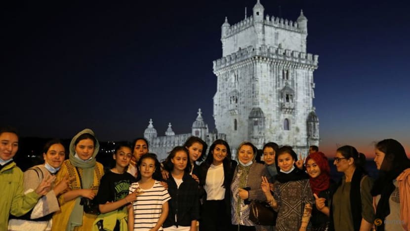 Afghan girls' soccer squad find new home in Portugal Afghan girls' soccer squad find new home in Portugal