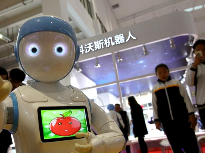 A robot at a robotics fair. Photo: South China Morning Post