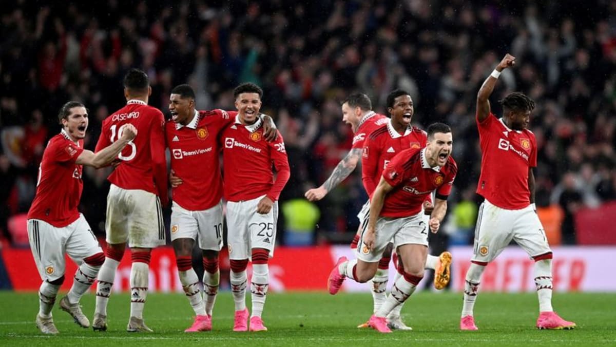 Man Utd mencapai final Piala FA setelah menang adu penalti atas Brighton