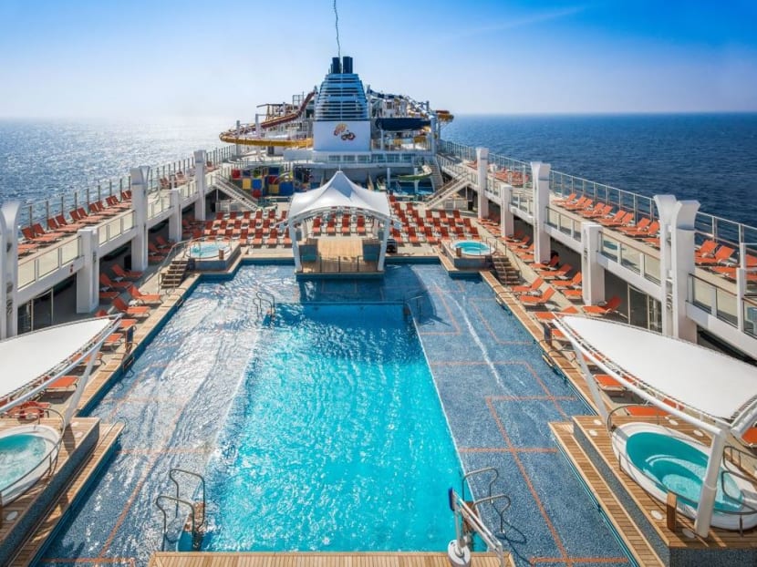 Cruise ship Genting Dream to start trips from Singapore under new Resorts World Cruises brand Cruise ship Genting Dream to start trips from Singapore under new Resorts World Cruises brand