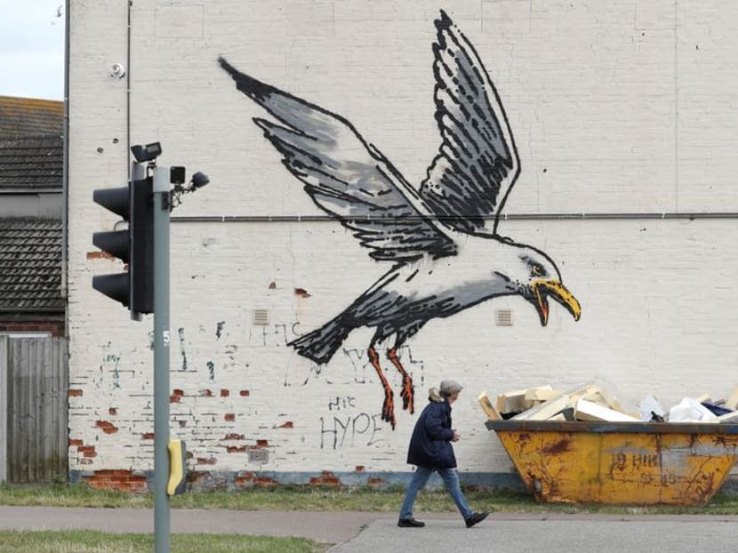 A Great British Spraycation: Banksy's new seaside murals A Great British Spraycation: Banksy's new seaside murals