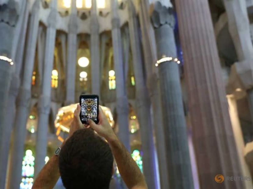 Barcelona's landmark Sagrada Familia reopens for essential workers Barcelona's landmark Sagrada Familia reopens for essential workers