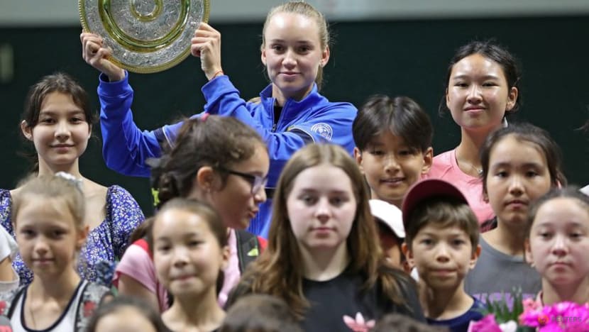 Wimbledon title down to Kazakh support, says Rybakina Wimbledon title down to Kazakh support, says Rybakina