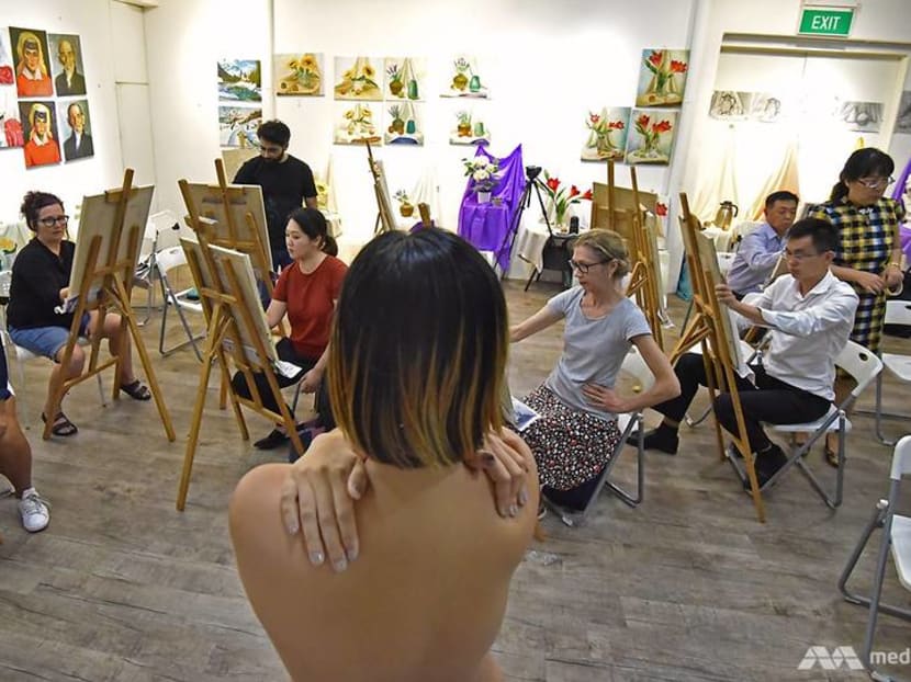 Naked art: Take a peek inside a nude drawing class in Singapore