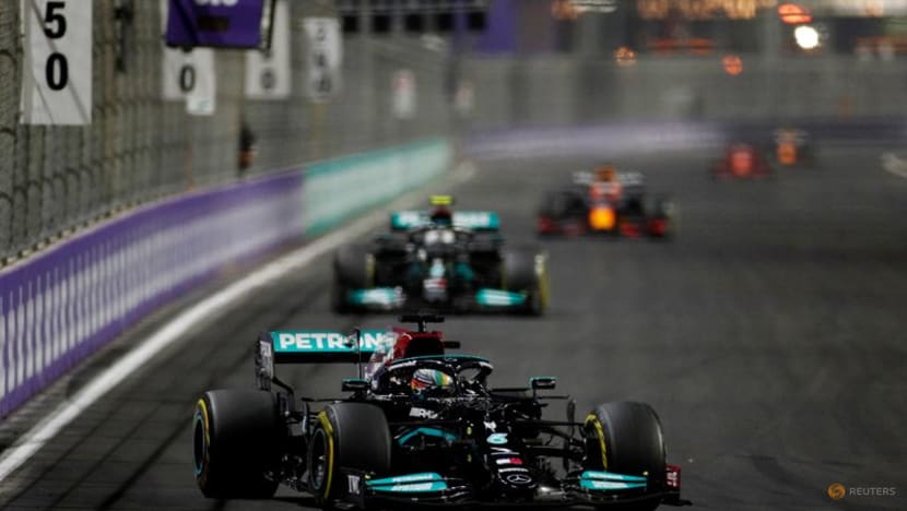 Hamilton wins crazy Saudi GP to level with Verstappen Hamilton wins crazy Saudi GP to level with Verstappen