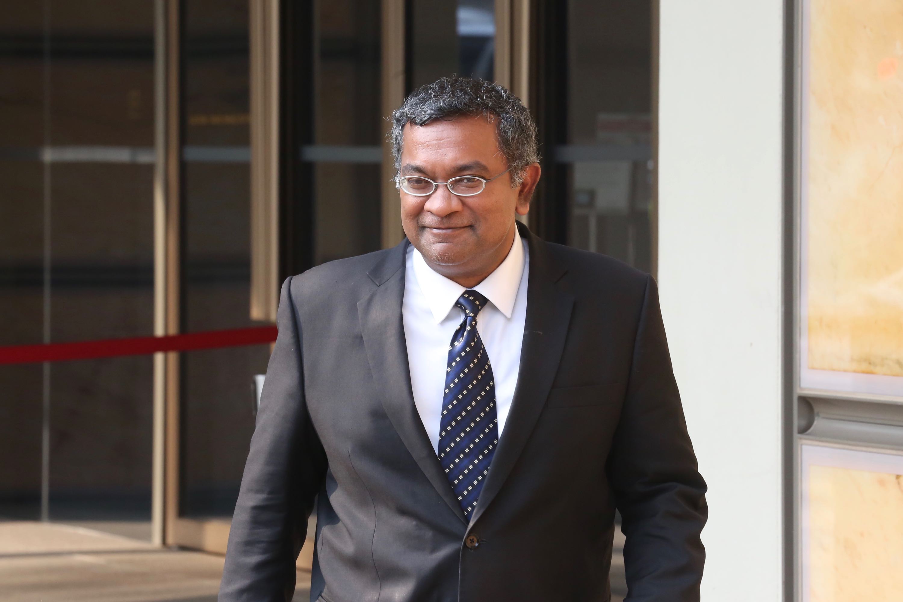 Prominent lawyer Eugene Thuraisingam, associate charged with breaching gag order in doctor acquittal case Prominent lawyer Eugene Thuraisingam, associate charged with breaching gag order in doctor acquittal case