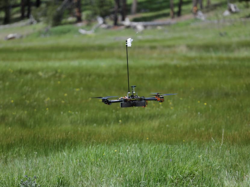 As wildfires hit U.S. West, researchers work with drones to help forecast fires