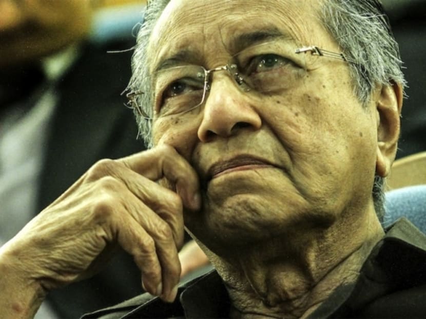 Dr Mahathir Mohamad today questioned if the Inland Revenue Department has inspected the finances of several people, including tycoon Low Taek Jho, Mr Najib Razak's stepson Riza Aziz, as well as 1MDB staff. Photo: Malay Mail Online
