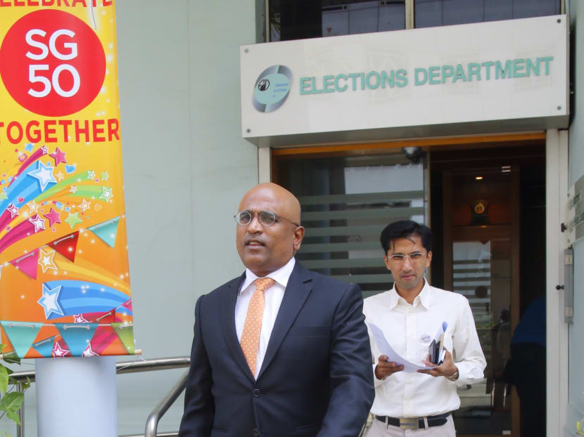 Gallery: More opposition members turn up at Elections Dept