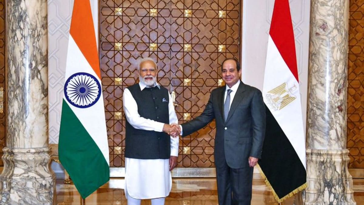 Egypt and India bolster ties as Modi makes first trip to Cairo Egypt and India bolster ties as Modi makes first trip to Cairo