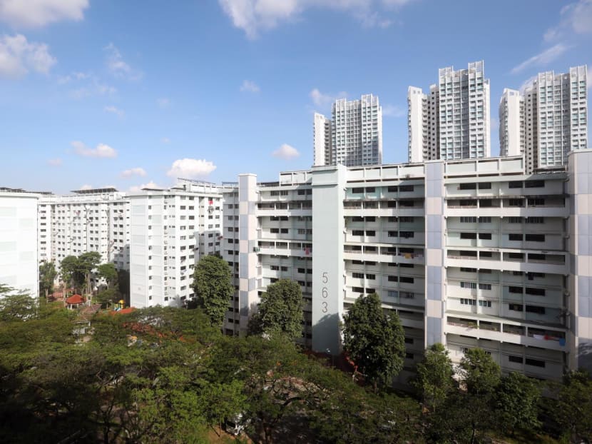 Blocks 562, 563, 564 and 565 along Ang Mo Kio Avenue 3 (pictured) have been chosen for the Housing and Development Board's Selective En bloc Redevelopment scheme.