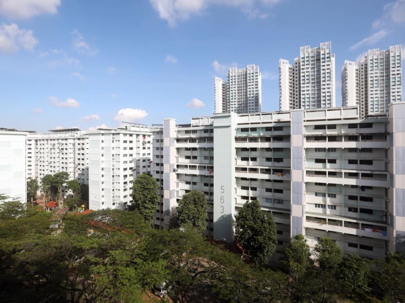 Blocks 562, 563, 564 and 565 along Ang Mo Kio Avenue 3 (pictured) have been chosen for the Housing and Development Board's Selective En bloc Redevelopment scheme. Blocks 562, 563, 564 and 565 along Ang Mo Kio Avenue 3 (pictured) have been chosen for the Housing and Development Board's Selective En bloc Redevelopment scheme.