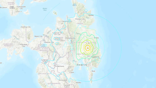 菲律宾南部发生六级地震