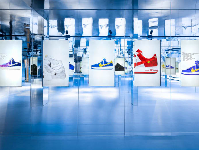 Inside the Louis Vuitton and Nike Air Force 1Exhibition by Virgil Abloh -  Men's Journal