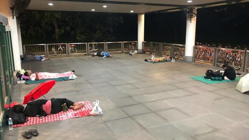 Arrangements being made for Malaysian workers who slept at Kranji MRT station after travel restrictions kicked in