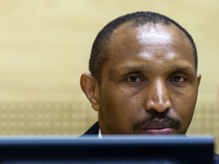 Bosco Ntaganda, a Congo militia leader known as The Terminator, waits for the start of his trial at the International Criminal Court on charges including murder, rape and sexual slavery allegedly committed in the eastern Ituri region of Congo from 2002-2003, in The Hague, Netherlands, Sept. 2, 2015. Photo: Pool photo via AP