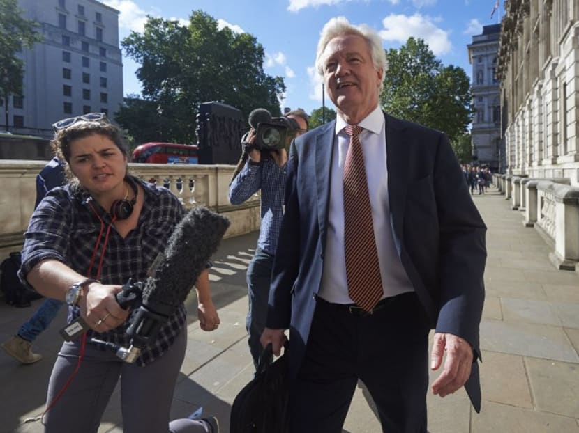 British Secretary of State for Exiting the European Union (Brexit Minister) David Davis arrives at the Cabinet Office in central London on July 14, 2016. Photo: AFP