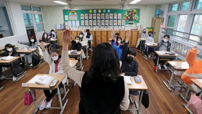 South Korea teachers, parents protest plan to lower school entry age to five South Korea teachers, parents protest plan to lower school entry age to five