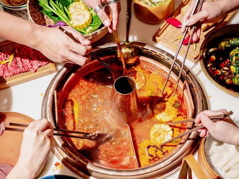 Some netizens and animal welfare groups were upset that Tong Xin Ru Yi Traditional Hotpot in Clarke Quay sold rabbit meat. Some netizens and animal welfare groups were upset that Tong Xin Ru Yi Traditional Hotpot in Clarke Quay sold rabbit meat.