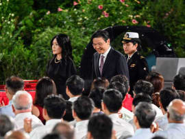 Highlights of PM Lawrence Wong's swearing-in ceremony