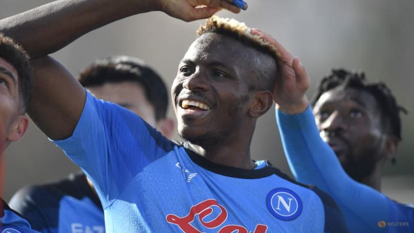 Napoli's injured Osimhen out of Milan Champions League clash Napoli's injured Osimhen out of Milan Champions League clash