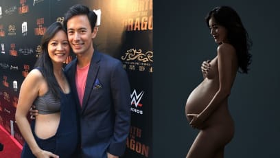 George Young’s Wife, Janet Hsieh, Bares All In Pregnancy Photo Shoot