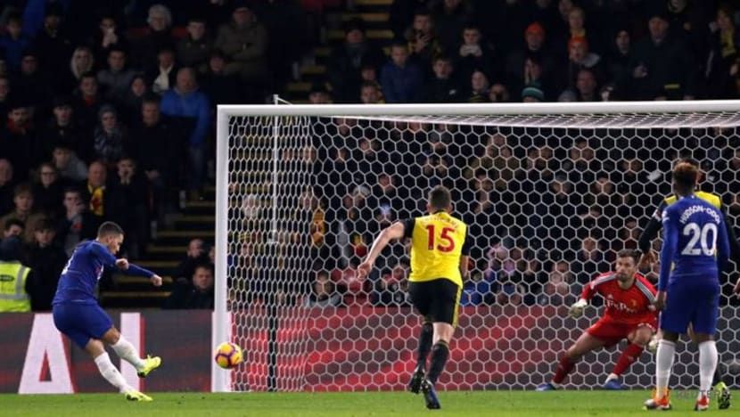 Liga Perdana: Hazard hadiahkan Chelsea kemenangan 2-1 ke atas Watford
