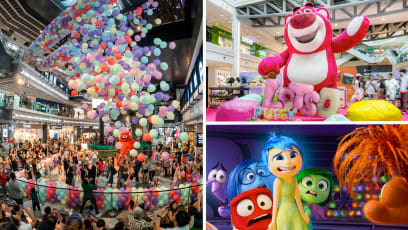 Poppin’ Surprise At Funan! Balloon Showers, Cinematic Event for Disney And Pixar’s Inside Out 2, Pixar-Themed Pop-Up Shops: Here's What Pixar Puffy Happiness Looks Like At CapitaLand Malls