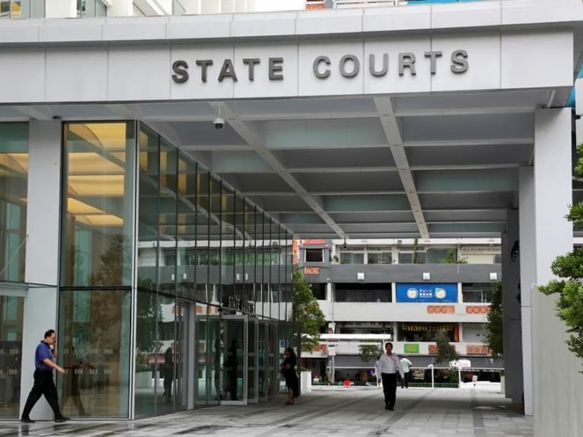 Sivakumar Sengal Rajan pleaded guilty to one charge each of voluntarily causing hurt by a rash act and using abusive words when he was trying to get out of a car park.