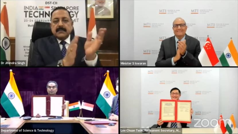 Singapore, India sign agreement to cooperate in the areas of science, technology and innovation Singapore, India sign agreement to cooperate in the areas of science, technology and innovation