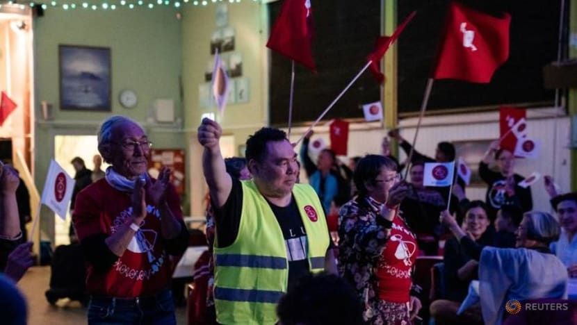 Left-wing opposition party wins Greenland election Left-wing opposition party wins Greenland election