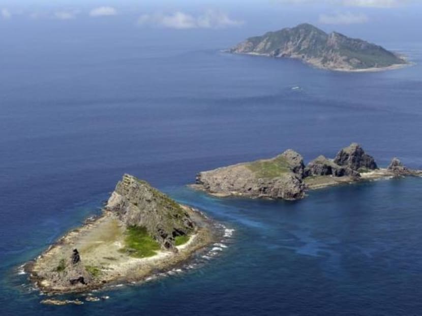 A group of disputed islands, Uotsuri island (top), Minamikojima (bottom) and Kitakojima, known as Senkaku in Japan and Diaoyu in China is seen in the East China Sea. Reuters file photo