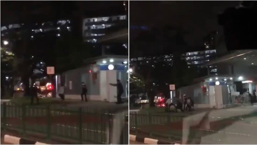 Lelaki bersenjatakan pisau ditembak polis selepas meluru ke arah pegawai di luar pusat polis Clementi