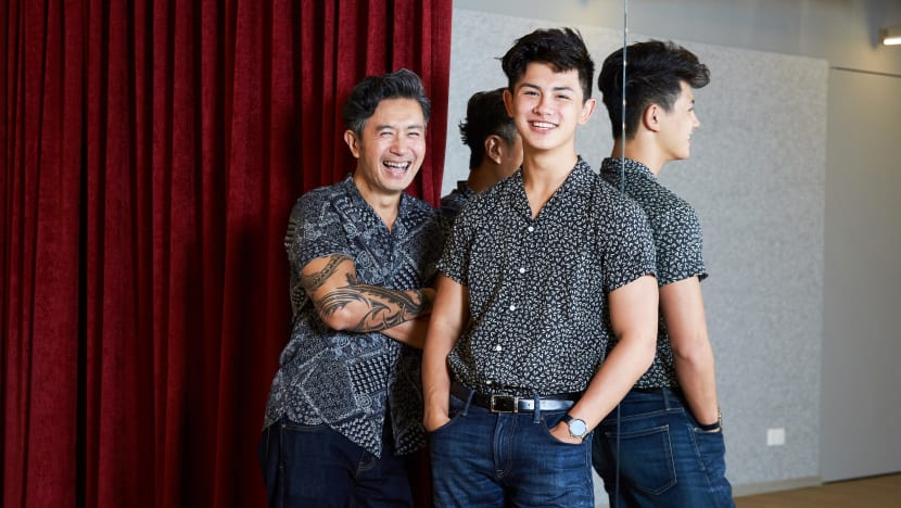 Adrian Pang And His Son Xander Are Acting In A Play Together, And They're Father & Son Goals