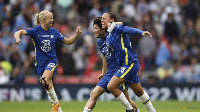 Chelsea win Women's FA Cup with Kerr strike in extra time Chelsea win Women's FA Cup with Kerr strike in extra time