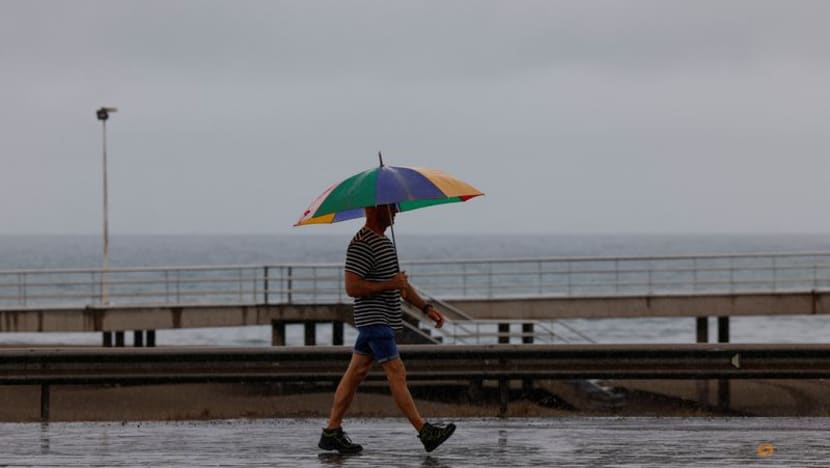 Flights cancelled as storm Hermine hits Spain's Canary Islands Flights cancelled as storm Hermine hits Spain's Canary Islands